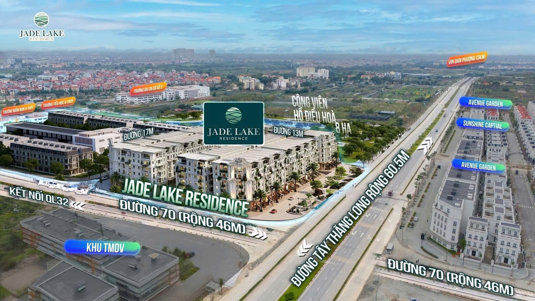 Dự Án Jade Lake Residence Tây Thăng Long